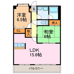 グリーンヒルズ神の倉の物件間取画像